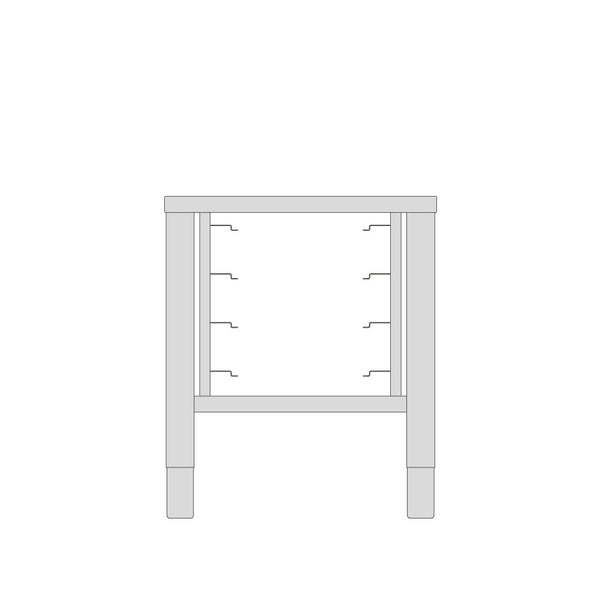 Table for Compact Steamer 10X 1/1 GN