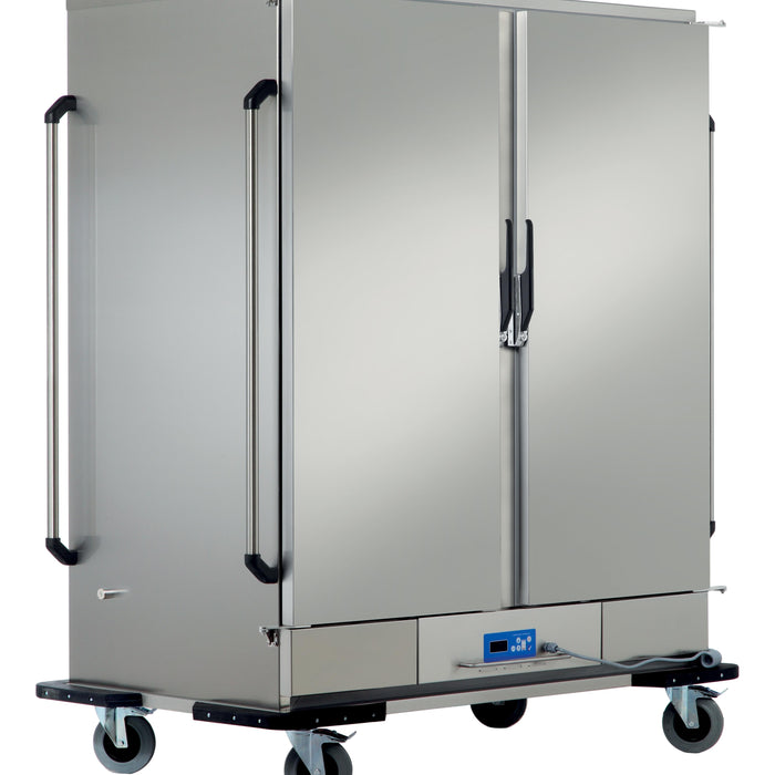 ARMOIRE CHAUFFANTE INOX, GLISSIERES EMBOUTIES,