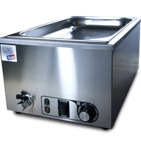 BAIN MARIE INOX GN1/1 POUR BAC P-150 MM, AVEC