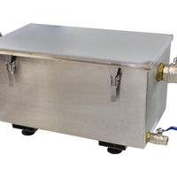 BAC A GRAISSE INOX 304, 23L, CAPACITE DE 50