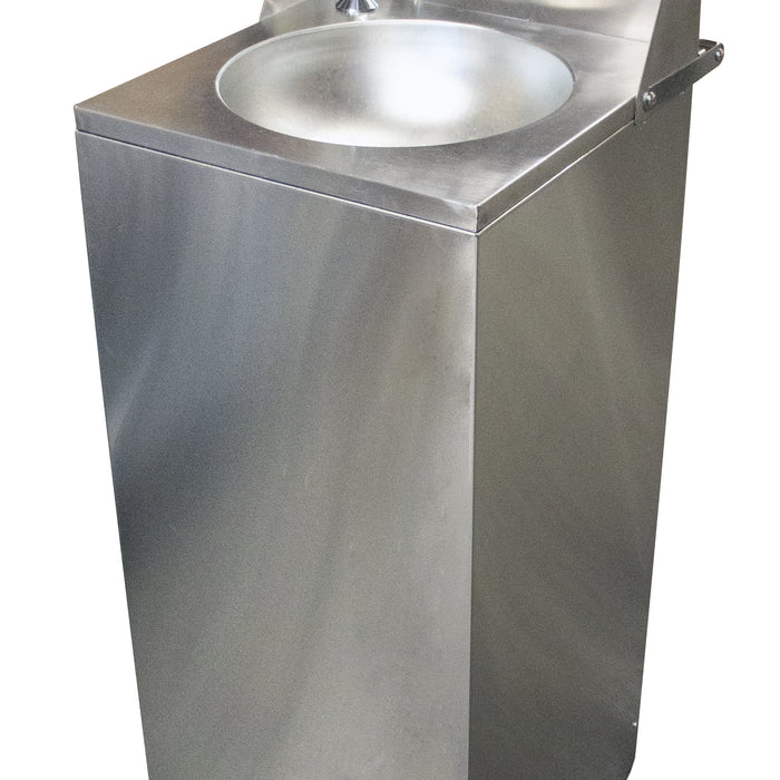 LAVE-MAINS AUTONOME INOX ROULANT
