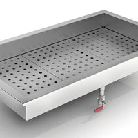 BAC À GLACE PILÉE INTÉGRÉ 3/1GN