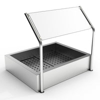VITRE SOULEVÉ 3/1 GN SELF SERVICE  POUR 7013.2710