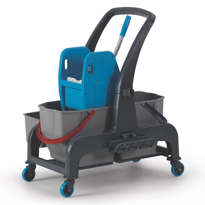 CHARIOT DE LAVAGE ET ESSOREUSE PROCART JET 721S