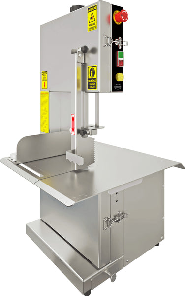 SCIE À RUBAN 230V - STRUCTURE INOX