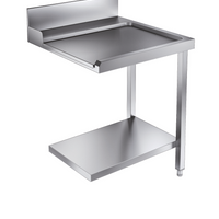 TABLE D'ÉCOULEMENT ÉTAGÈRE 700 À DROITE POUR 7082.0070-0075