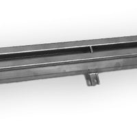 GOUTTIÈRE À FENTE CONNECTABLE EN ACIER INOXYDABLE 1000X65