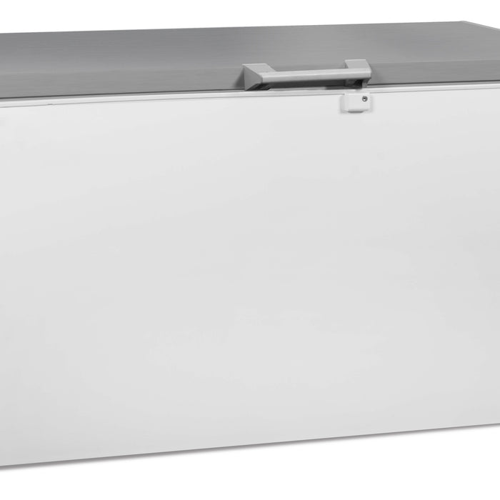 CONGÉLATEUR BAHUT COUVERCLE EN INOX 469 L