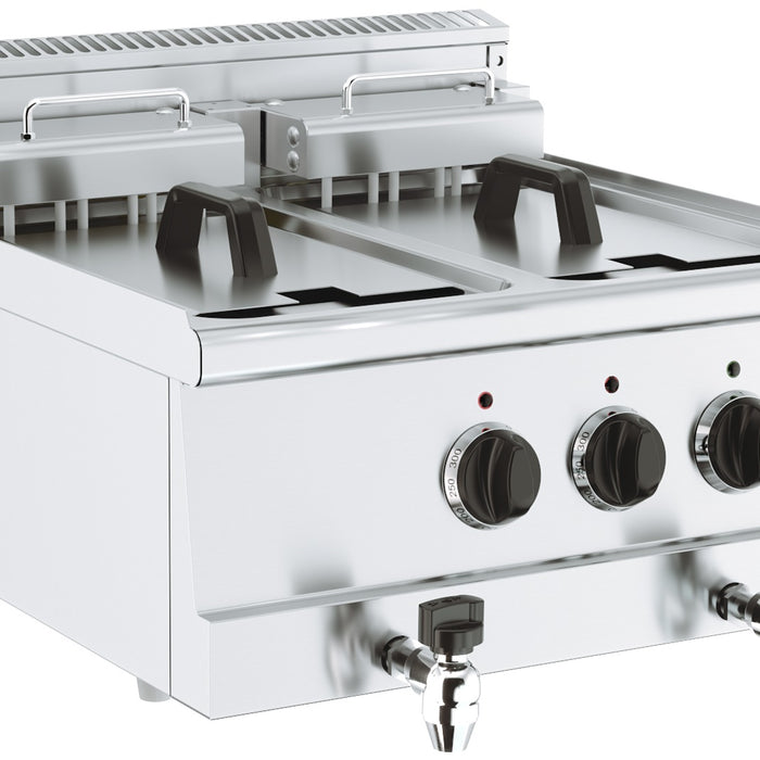BASE 600 FRITEUSE ÉLECTRIQUE 2X10L