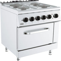 BASE 700 CUISINIERE ÉL. 4 PL. AVEC FOUR ÉL.