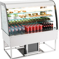 DROP-IN VITRINE RÉFRIGÉRÉE 200L OUVERT