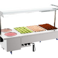 DROP-IN BAIN-MARIE AVEC BOLS 3/1