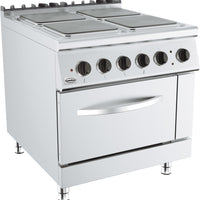 BASE 900 CUISINIERE ÉL. 4 PL. AVEC FOUR ÉL.