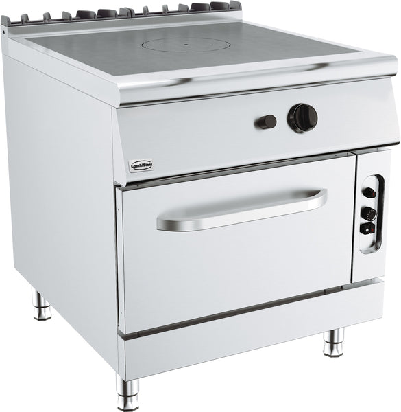 BASE 900 CUISINIERE AVEC PLAQUES COUP DE FEU AVEC FOUR À GAZ