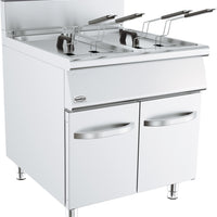 BASE 900 FRITEUSE A GAZ. 2X19L