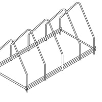 PLAQUE DE SUPPORT EN ACIER INOX 4