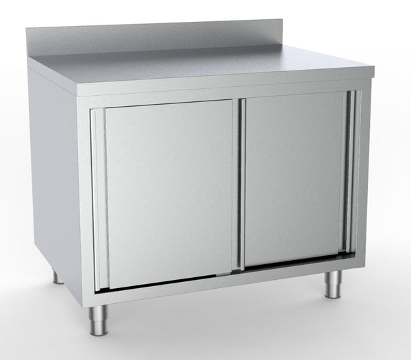 600 PLAN DE TRAVAIL PORTES COULISSTANTES BORD RELEVÉ 1400