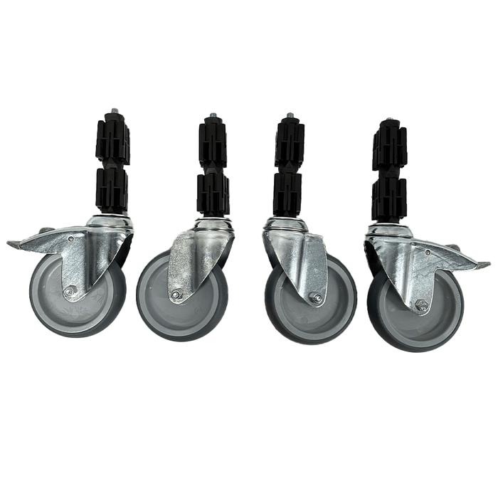 SERIE DE ROUES POUR TABLE 4X