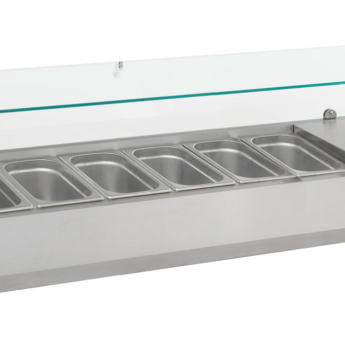 PUITS RÉFRIGÉRÉE 1/4 GN x 7