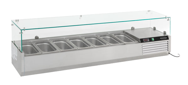 PUITS RÉFRIGÉRÉE 1/4 GN x 7