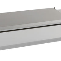 PUITS RÉFRIGÉRÉE COUVERCLE EN ACIER INOX 1/3GN x 6