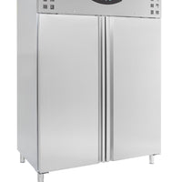 CONGÉLATEUR EN ACIER INOX 2 PORTES