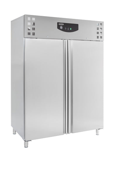 CONGÉLATEUR EN ACIER INOX 2 PORTES