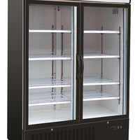 RÉFRIGÉRATEUR 2 PORTES EN VERRE