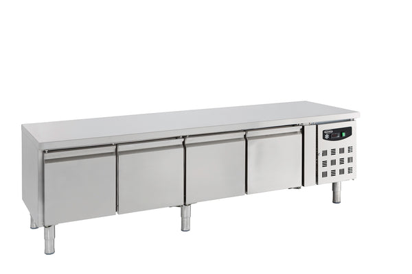 TABLE RÉFRIGÉRÉE 650 HAUTE 4 PORTES