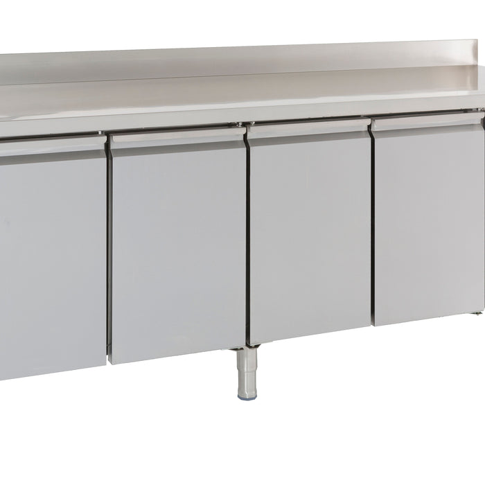 TABLE RÉFRIGÉRÉE BORD RELEVÉ 4 PORTES
