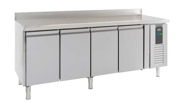 TABLE RÉFRIGÉRÉE BORD RELEVÉ 4 PORTES