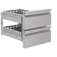 BLOC DE 2-TIROIRS POUR 7450.0755-0760-0765  Combisteel donne pas de garantie sur le montage du kit tiroirs