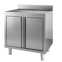 700 PLAN DE TRAVAIL PORTES A TAMBOUR BORD RELEVÉ 800