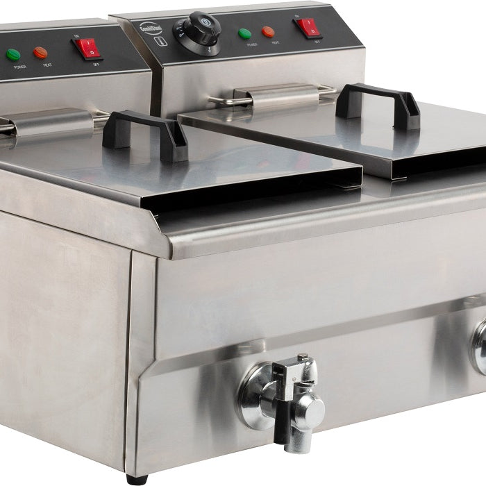 FRITEUSE POSABLE ELECTRIQUE 2X8 L