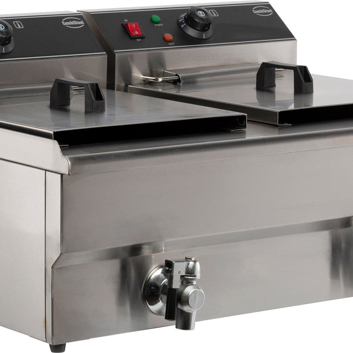 FRITEUSE POSABLE ÉLECTRIQUE 2X10 L