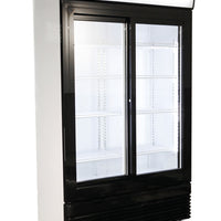 RÉFRIGÉRATEUR AVEC PORTES COULISSANTES EN VERRES BEZ-780 SL