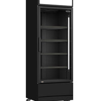 RÉFRIGÉRATEUR PORTE EN VERRE FCU-370 BL