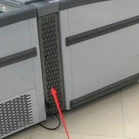CONGÉLATEUR BAHUT CONNEXION CÔTÉ  POUR ÎLOT SANS ÉLÉMENT DE LA TÊTE