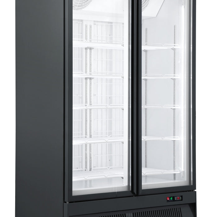 RÉFRIGÉRATEUR 2 PORTES EN VERRE SVO-1000R