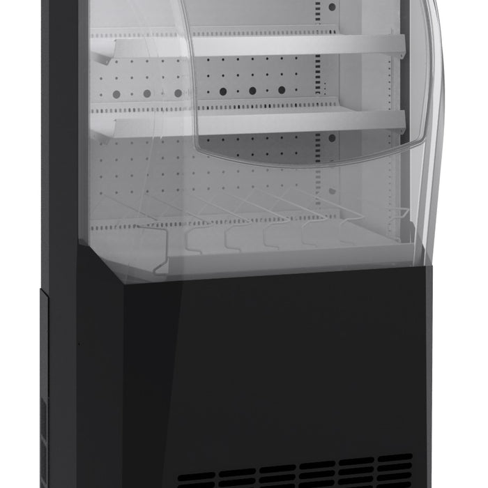 RÉFRIGÉRATEUR NOIR POUR ACHATS IMPULSIFS 210L