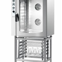 GIORIK FOURS À CONVECTION, GAS  895X768X965MM. (LXDXH), CAP. 10X 1/1 GN  TEMP. +50/+280°C, 0,9 + 19 KW,  230 VOLT, 160 KG