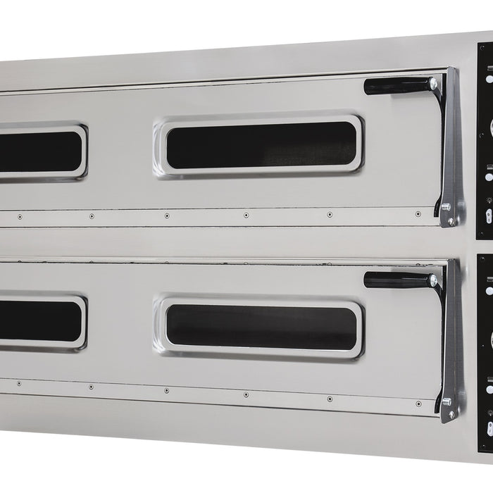 FOUR À PIZZA PLAQUES DOUBLE 2 x 6 GROS