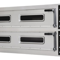 FOUR À PIZZA PLAQUES DOUBLE 2 x 9