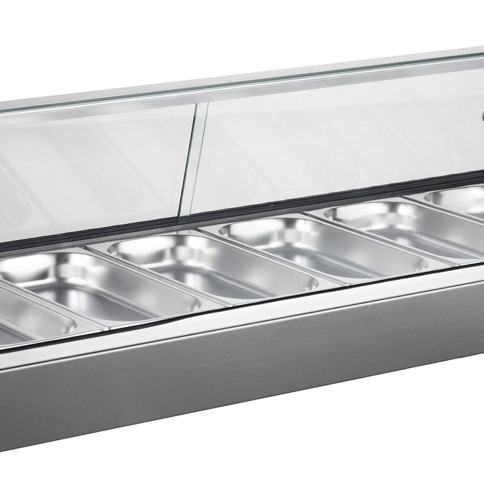 VITRINE CHAUFFANTE 6 1/3 GN