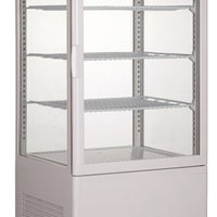 VITRINE RÉFRIGÉRATÉE 68L BLANC