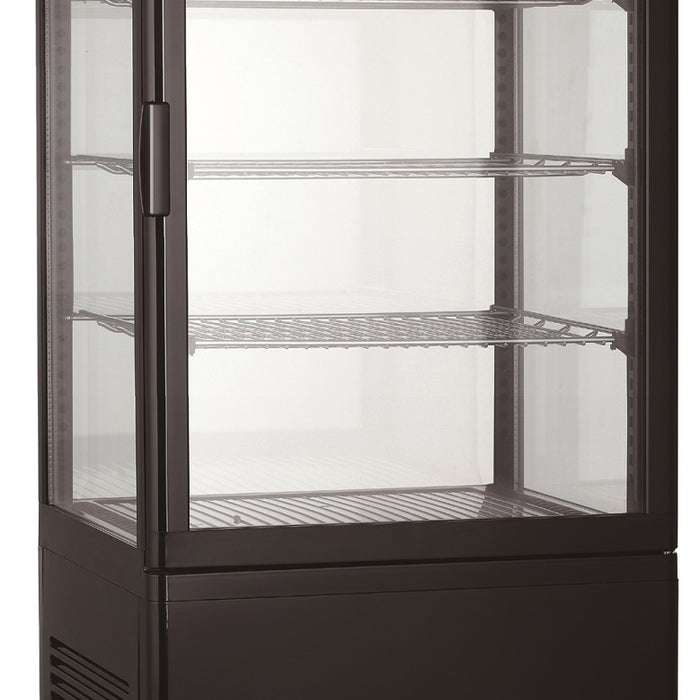 VITRINE RÉFRIGÉRATÉE 78L NOIR