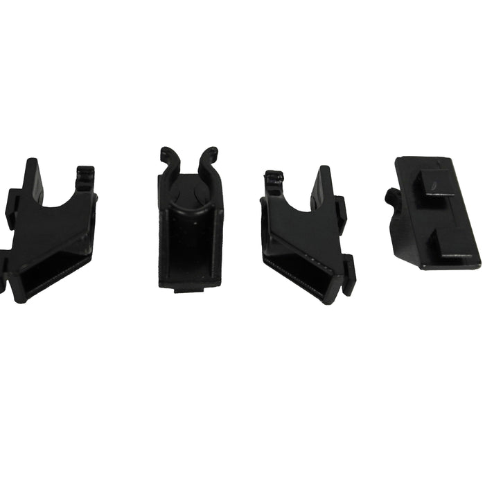 SET 4 CLIPS NOIR POUR 7487.0170-0175-0180  ANCIENNE SÉRIE