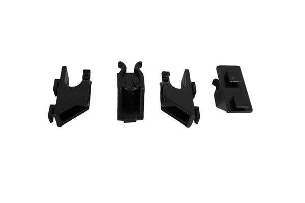 SET 4 CLIPS NOIR POUR 7487.0170-0175-0180  ANCIENNE SÉRIE