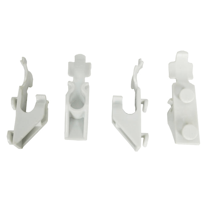SET 4 CLIPS BLANC POUR 7487.0165  NOUVELLE SÉRIE