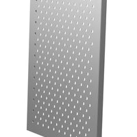 GRILLE EN ACIER INOX POUR RÉFRIGÉRATEUR DE BAR AVEC PORTES EN VERRE